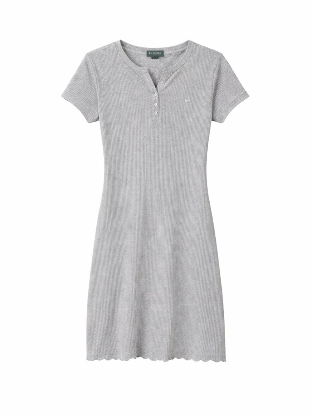Ralph Lauren Heather Gray T-shirt Dress, Size Small